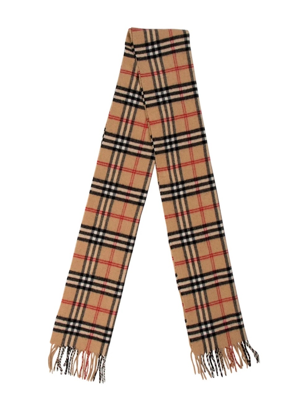 Burberry lambswool vintage check scarf